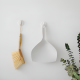 Dustpan with broom